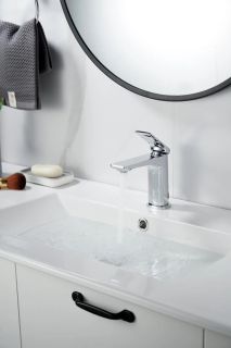 Cмеситель для раковины Knotlor KN-70, хром